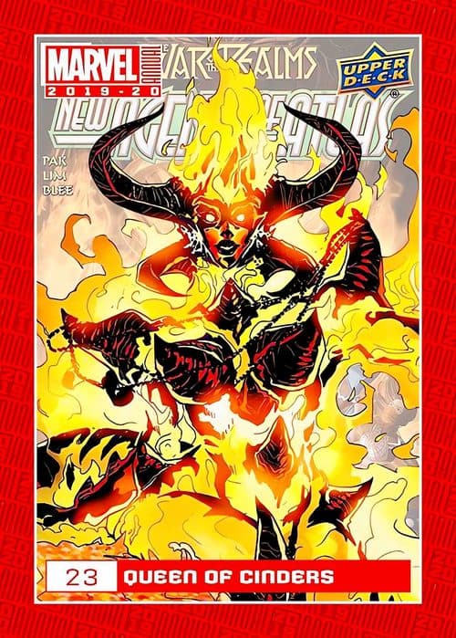 Queen Of Cinders #23 — 2019-20 Upper Deck Marvel Annual