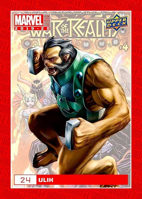 Ulik #24 — 2019-20 Upper Deck Marvel Annual