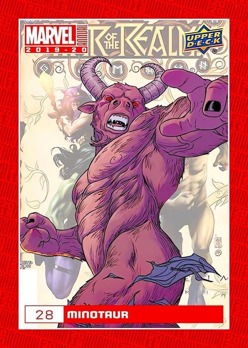 Minotaur #28 — 2019-20 Upper Deck Marvel Annual