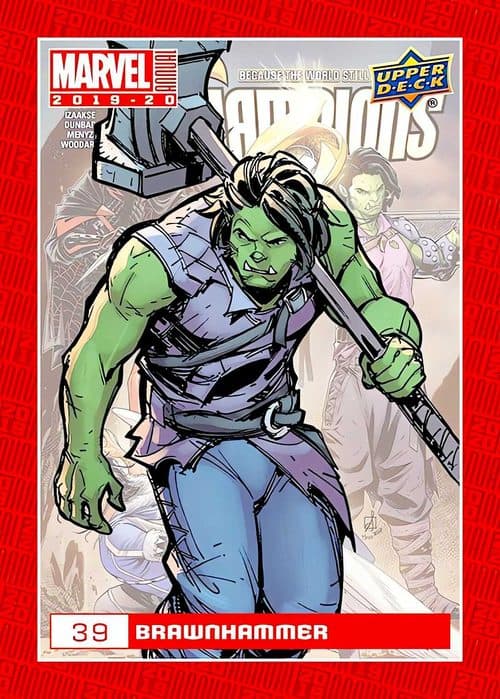 Brawnhammer #39 — 2019-20 Upper Deck Marvel Annual