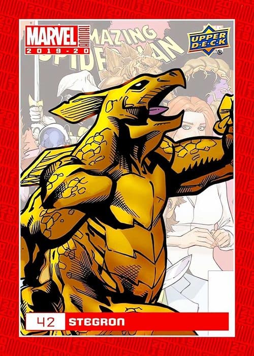 Stegron #42 — 2019-20 Upper Deck Marvel Annual