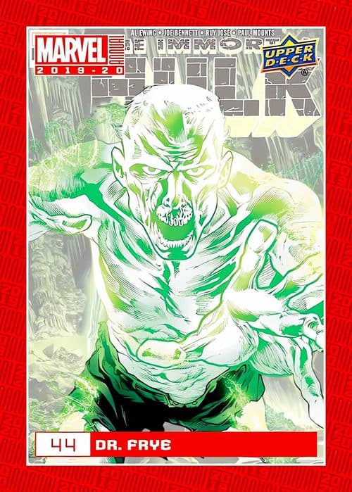 Dr. Frye #44 — 2019-20 Upper Deck Marvel Annual