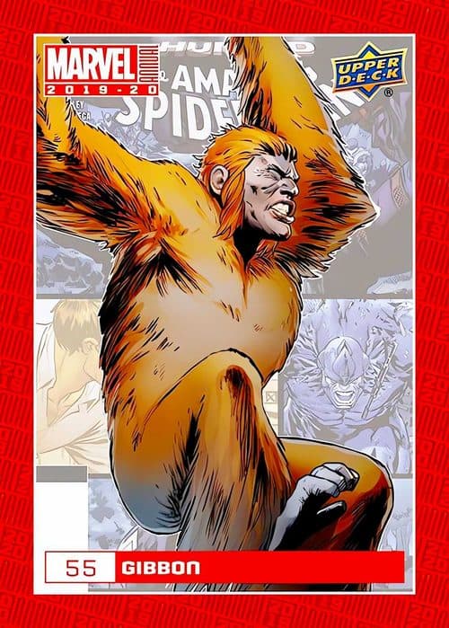 Gibbon #55 — 2019-20 Upper Deck Marvel Annual