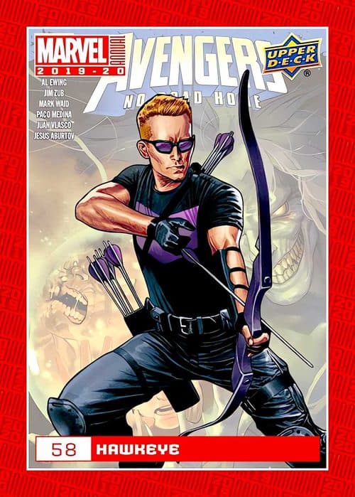 Hawkeye #58 — 2019-20 Upper Deck Marvel Annual