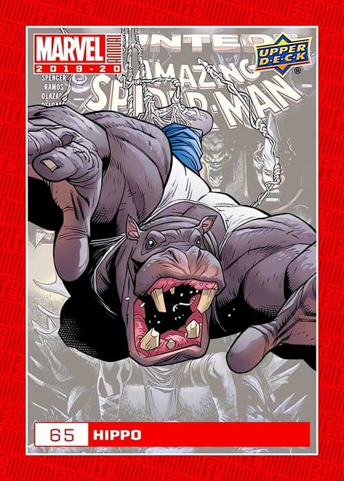 Hippo #65 — 2019-20 Upper Deck Marvel Annual