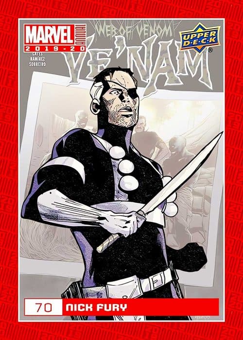 Nick Fury #70 — 2019-20 Upper Deck Marvel Annual