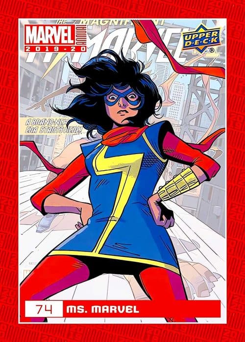 Ms. Marvel #74 — 2019-20 Upper Deck Marvel Annual