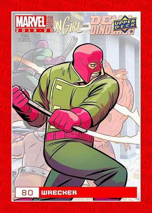 Wrecker #80 — 2019-20 Upper Deck Marvel Annual