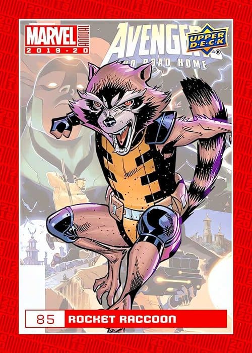 Rocket Raccoon #85 — 2019-20 Upper Deck Marvel Annual