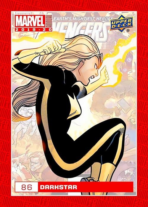 Darkstar #86 — 2019-20 Upper Deck Marvel Annual