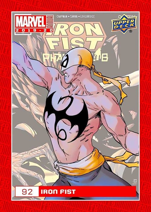 Iron Fist #92 — 2019-20 Upper Deck Marvel Annual