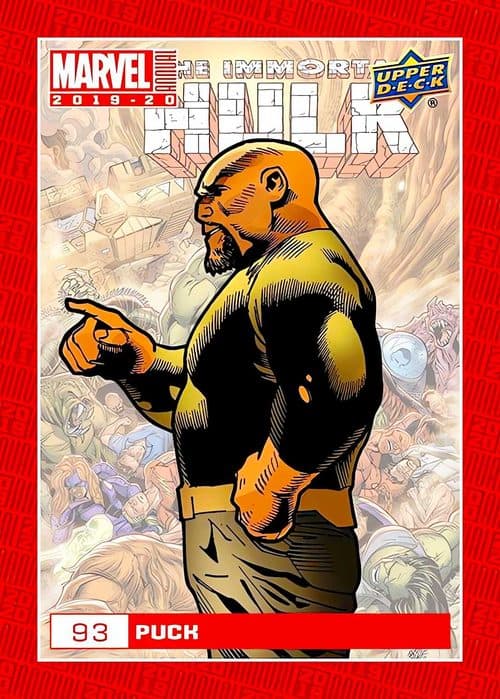 Puck #93 — 2019-20 Upper Deck Marvel Annual