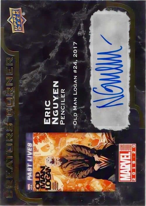 Eric Nguyen #CC-EN — 2019-20 Upper Deck Marvel Annual