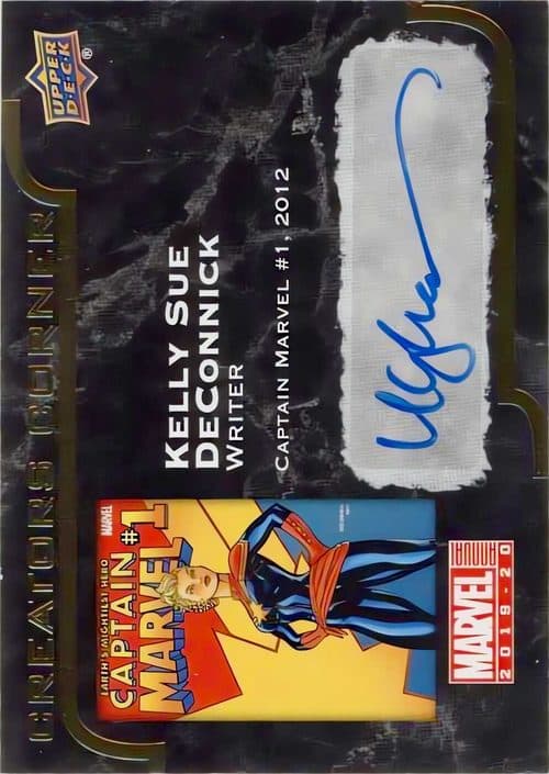 Kelly Sue DeConnick #CC-KSD — 2019-20 Upper Deck Marvel Annual