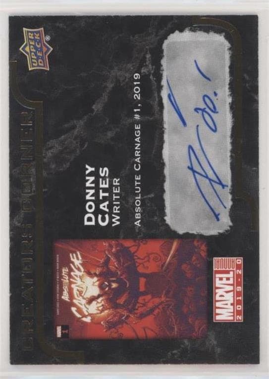 Donny Cates #CCA-DC — 2019-20 Upper Deck Marvel Annual