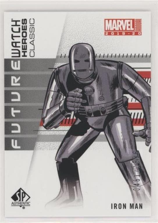 Iron Man #FWA-3 — 2019-20 Upper Deck Marvel Annual