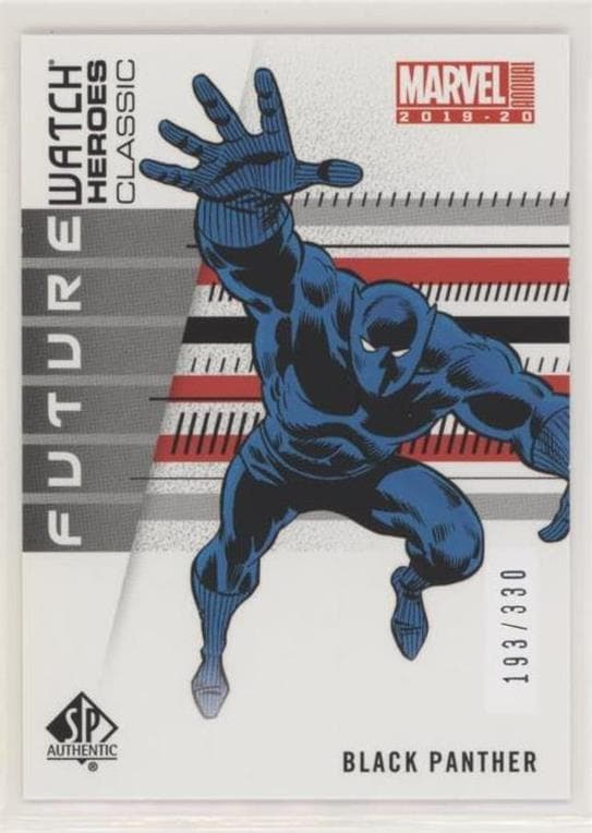 Black Panther #FWA-6 — 2019-20 Upper Deck Marvel Annual