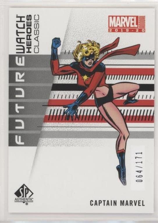Captain Marvel #FWA-7 — 2019-20 Upper Deck Marvel Annual