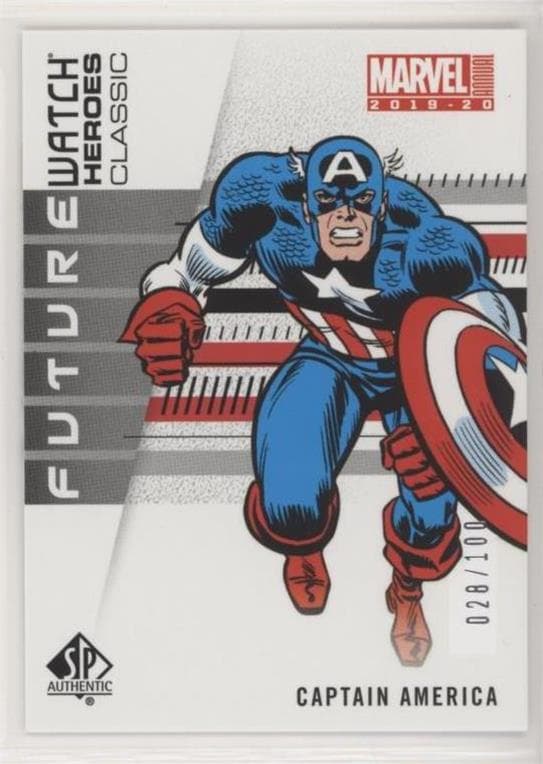 Captain America #FWA-8 — 2019-20 Upper Deck Marvel Annual