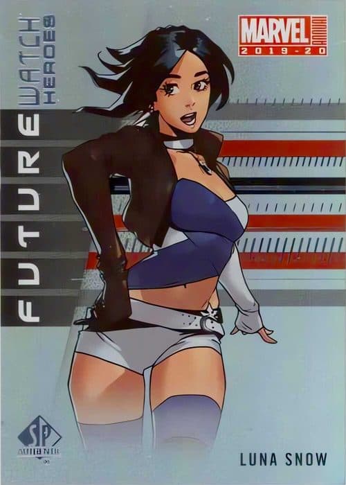 Luna Snow #FWH3 — 2019-20 Upper Deck Marvel Annual