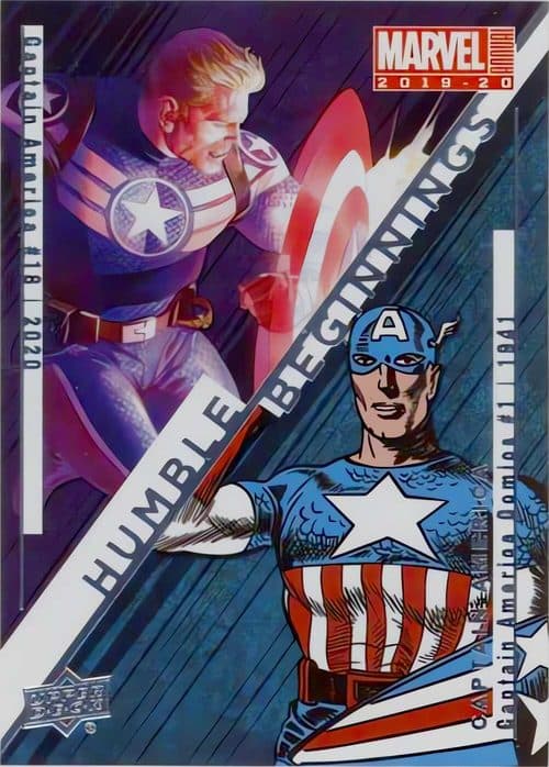 Captain America - Captain America Comics #1 #HB-3 — 2019-20 Upper Deck Marvel Annual