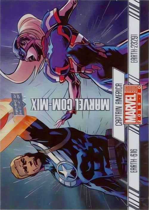 Captain America #MC-1 — 2019-20 Upper Deck Marvel Annual