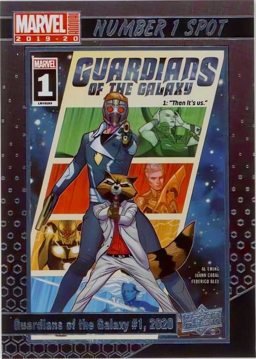Guardians of the Galaxy #1 #N1S-12 — 2019-20 Upper Deck Marvel Annual