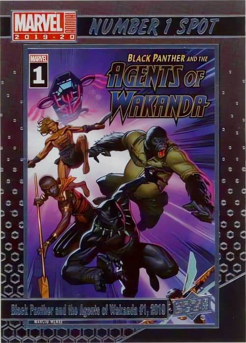 Black Panther and the Agents of Wakanda #1 #N1S-2 — 2019-20 Upper Deck Marvel Annual