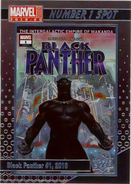 Black Panther #1 #N1S-25 — 2019-20 Upper Deck Marvel Annual