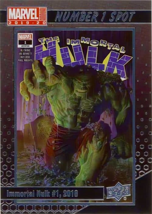 Immortal Hulk #1 #N1S-4 — 2019-20 Upper Deck Marvel Annual