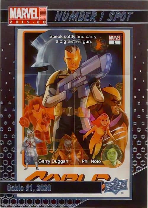Cable #1 #N1S-8 — 2019-20 Upper Deck Marvel Annual