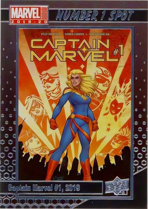 Captain Marvel #1 #N1S-9 — 2019-20 Upper Deck Marvel Annual