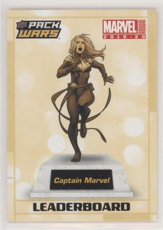 Captain Marvel #PWLB4 — 2019-20 Upper Deck Marvel Annual