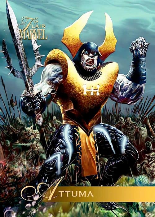 Attuma #4 — 2019 Marvel Flair