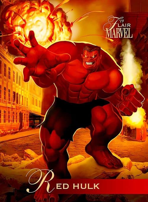 Red Hulk #62 — 2019 Marvel Flair