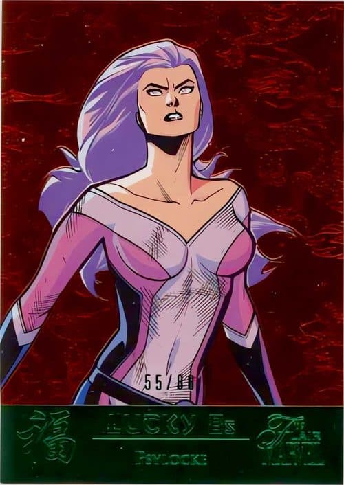 Psylocke #LJ-2 — 2019 Marvel Flair
