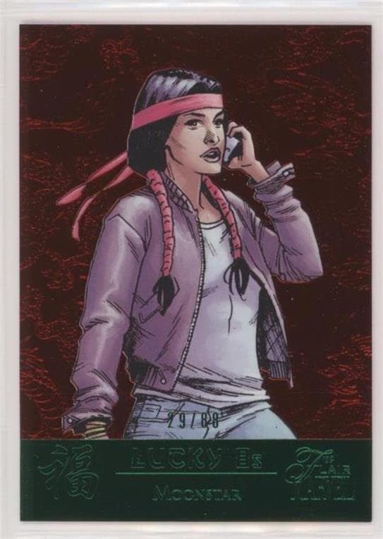 Moonstar #LJ-12 — 2019 Marvel Flair
