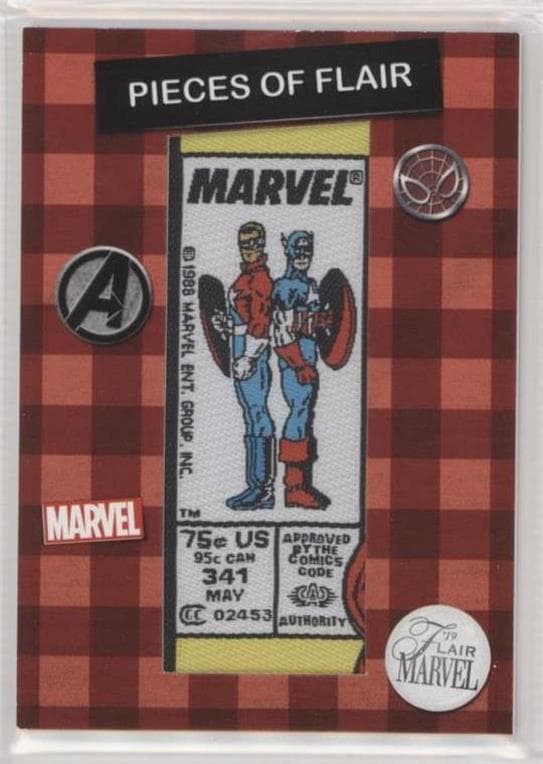Captain America #341 #POF33 — 2019 Marvel Flair