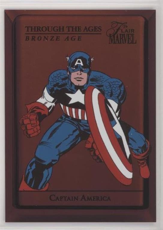 Captain America #TTAB-2 — 2019 Marvel Flair