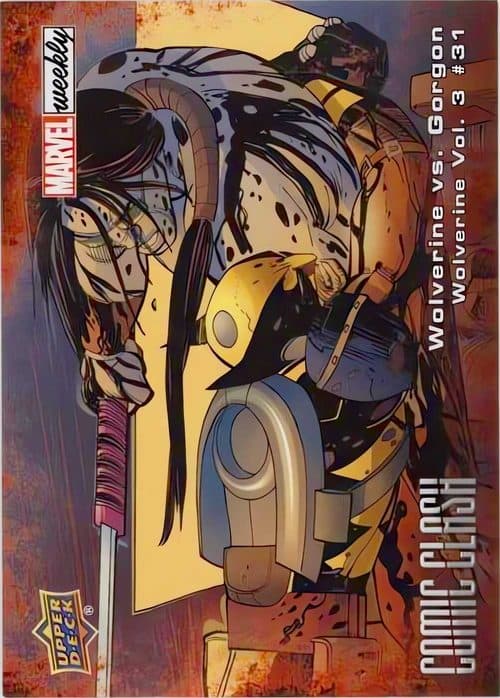 Wolverine vs. Gorgon #CC-10 — 2019 Marvel Weekly Packs