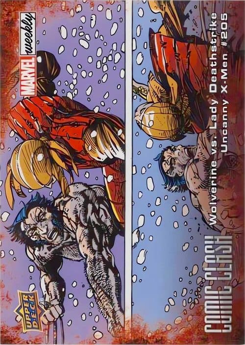 Wolverine vs. Lady Deathstrike #CC-12 — 2019 Marvel Weekly Packs
