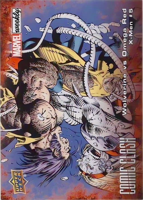 Wolverine vs. Omega Red #CC-15 — 2019 Marvel Weekly Packs