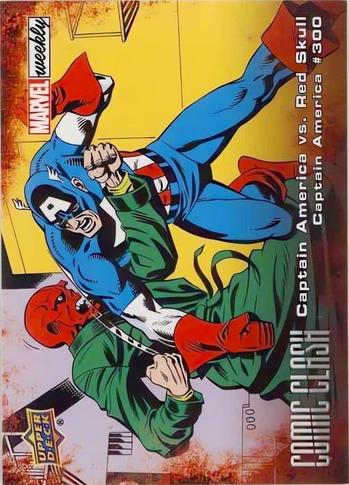 Captain America vs. Red Skull #CC-17 — 2019 Marvel Weekly Packs