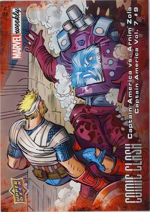 Captain America vs. Arnim Zola #CC-18 — 2019 Marvel Weekly Packs