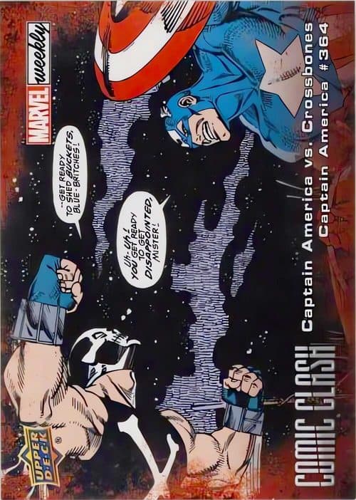 Captain America vs. Crossbones #CC-19 — 2019 Marvel Weekly Packs
