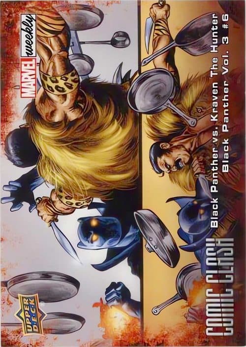 Black Panther vs. Kraven The Hunter #CC-27 — 2019 Marvel Weekly Packs