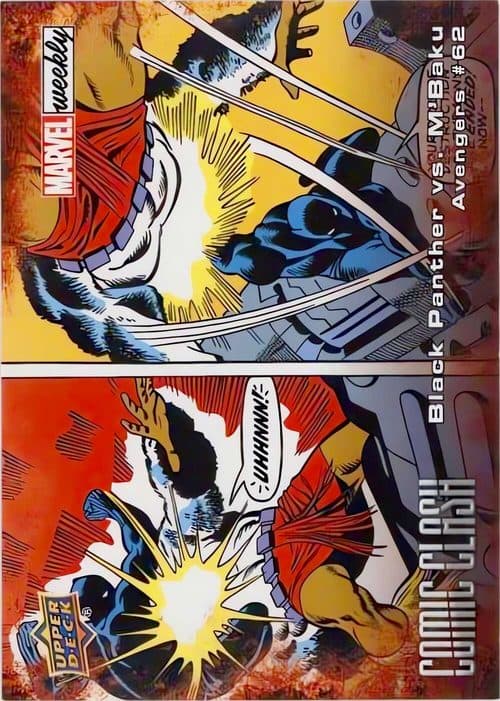Black Panther vs. M'Baku #CC-28 — 2019 Marvel Weekly Packs