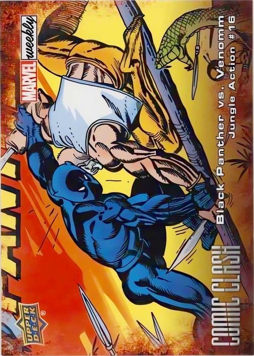 Black Panther vs. Venomm #CC-31 — 2019 Marvel Weekly Packs