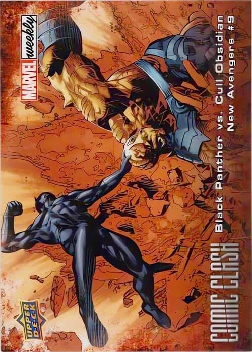 Black Panther vs. Cull Obsidian #CC-32 — 2019 Marvel Weekly Packs