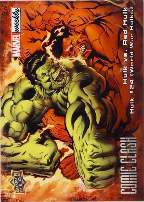 Hulk vs. Red Hulk #CC-35 — 2019 Marvel Weekly Packs